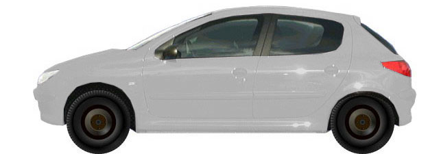 Peugeot 206 2A, 2J Hatchback 5d (1998-2009) 1.1